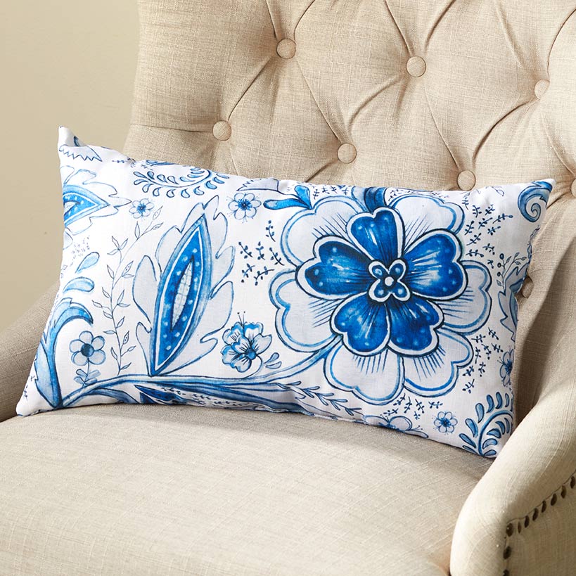Indigo Accent Pillow