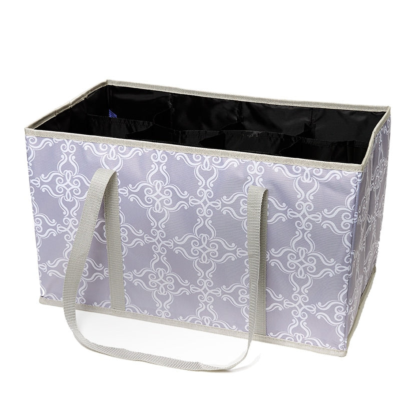 Fashionable Shoe Storage Bin - Holds 12 Pairs