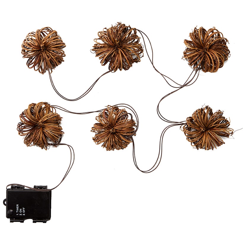 Lighted Pumpkin Grapevine Collection