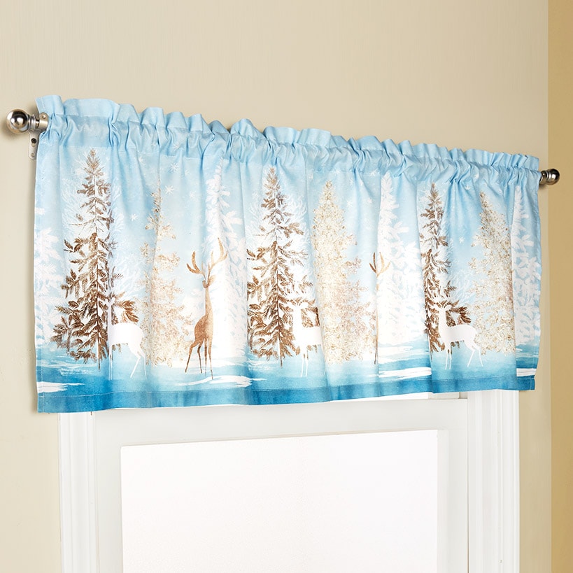 Winter Wonderland Toothbrush Holder or Valance