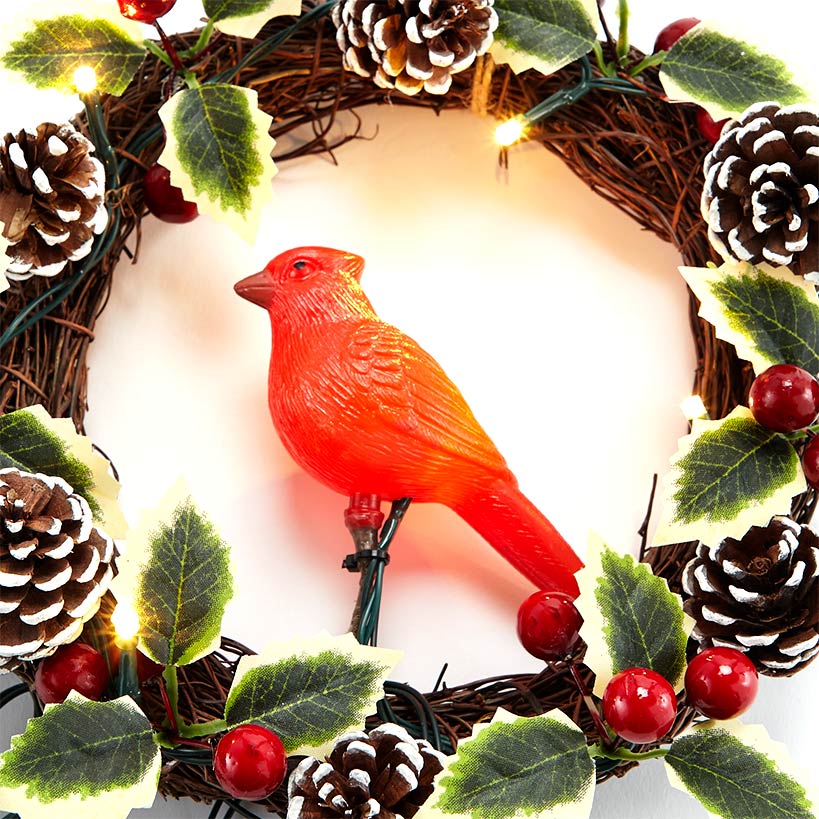 Set of 3 Cardinal Wreaths