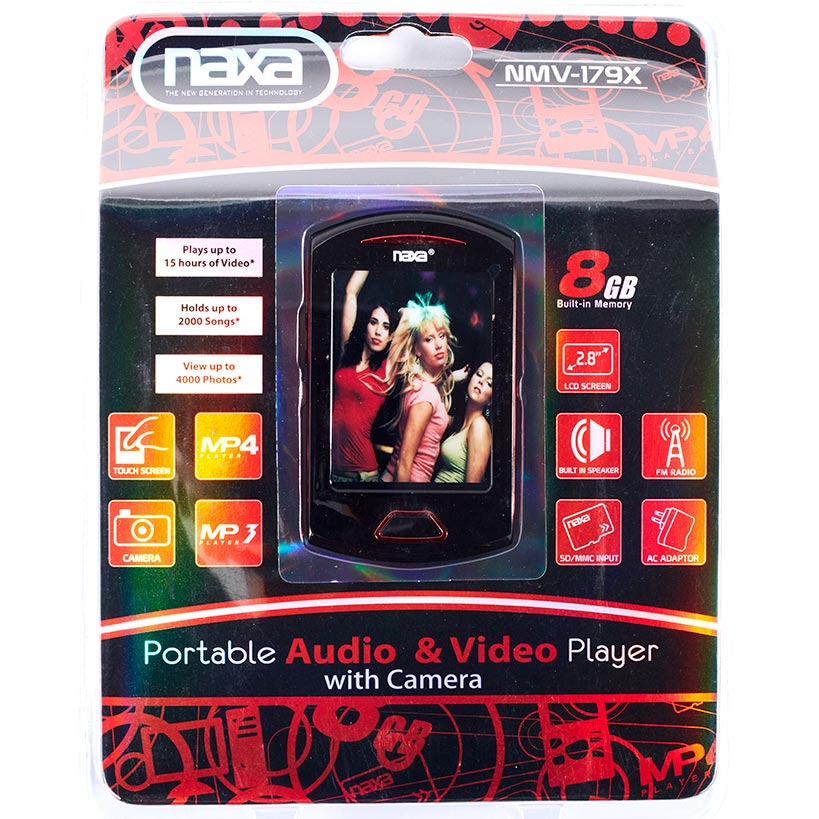Naxa 2.8" Portable Media Players