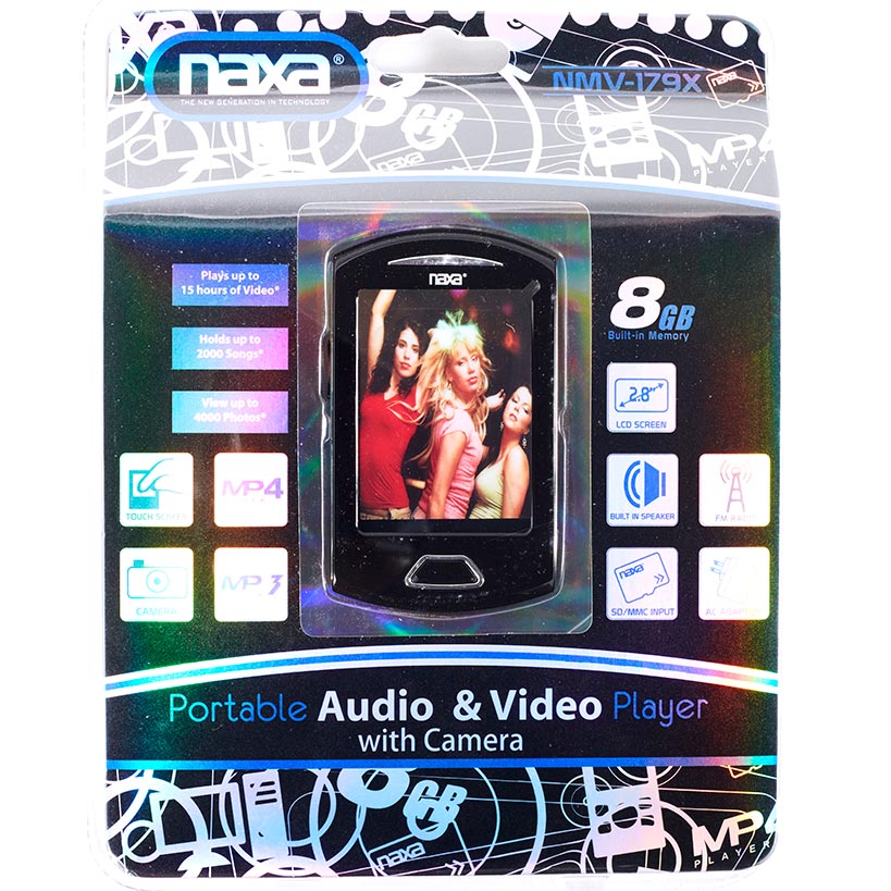 Naxa 2.8" Portable Media Players
