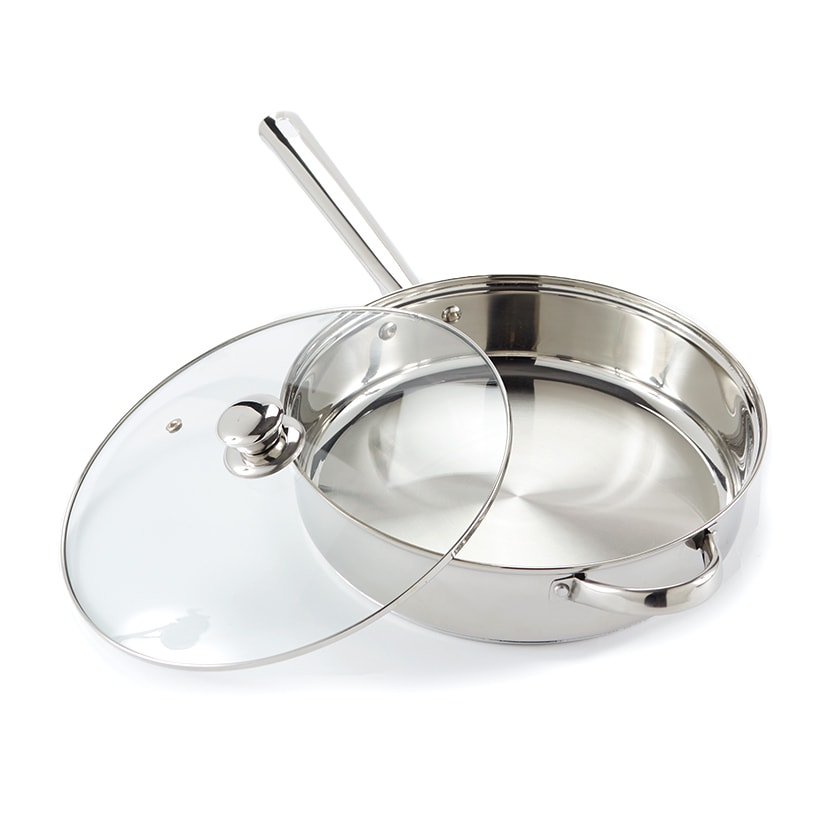 12" Stainless Steel Sauté Pan