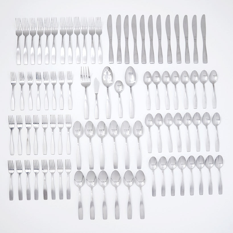 Cambridge 89-Pc. Flatware Set