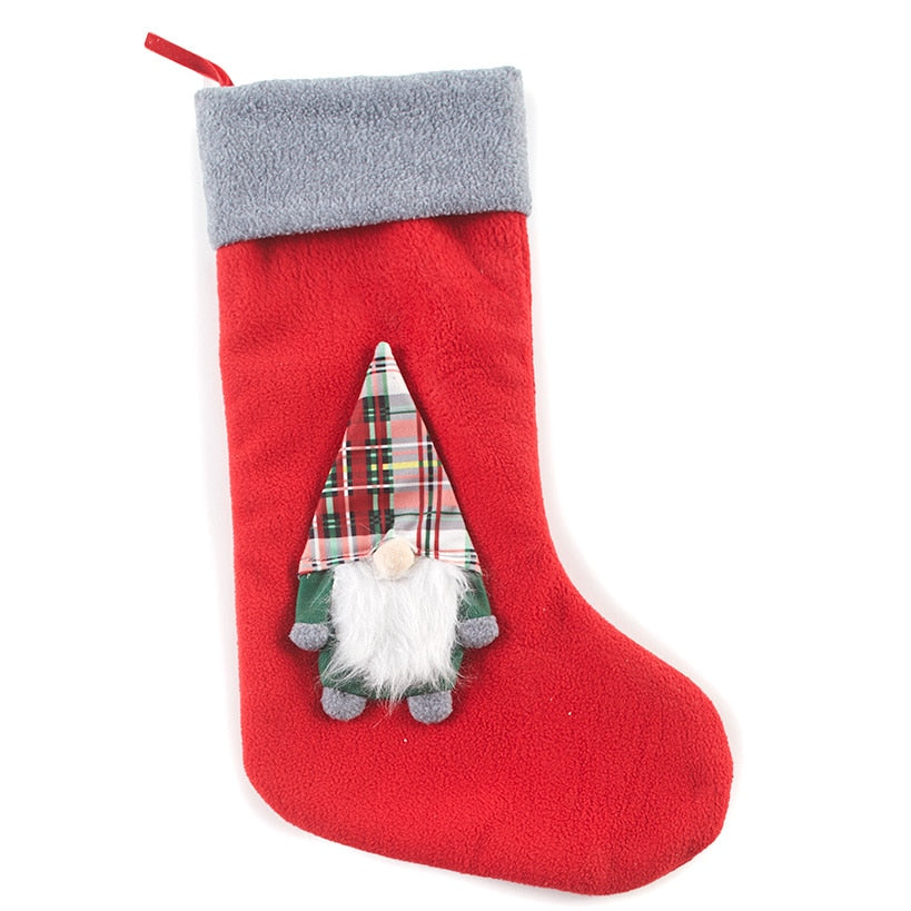 Gnome Tree Skirt or Stocking