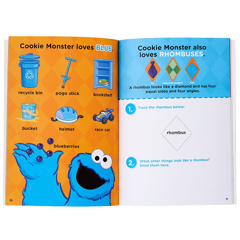 Sesame Street Colors & Shapes All Around