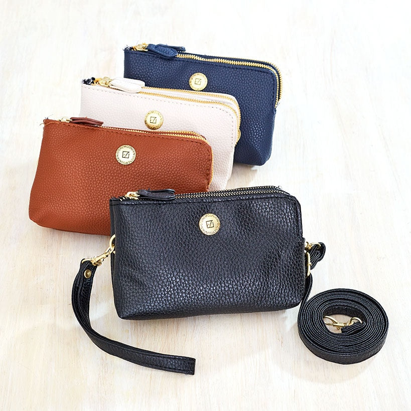 Stone Mountain Mini Leather Crossbody Bags