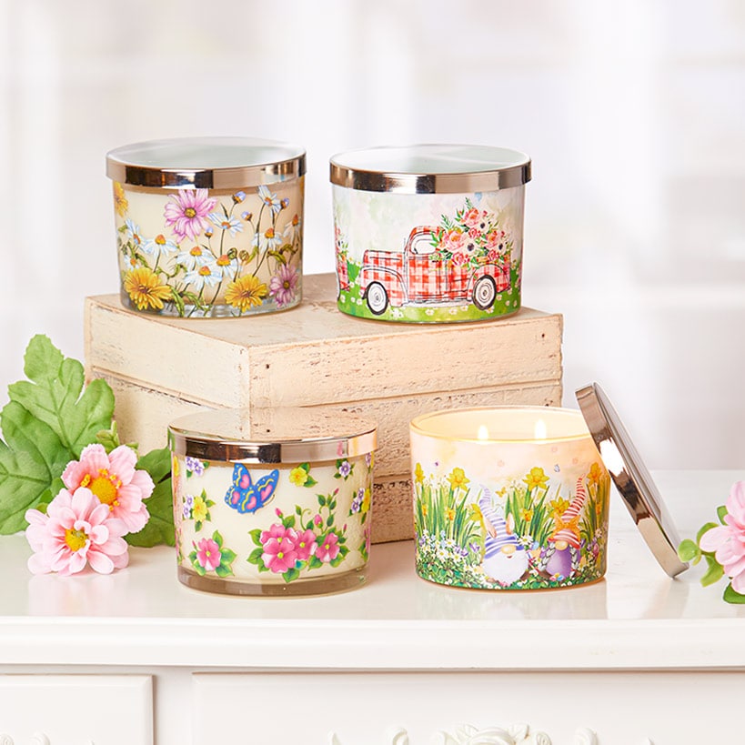 Spring Jar Candles