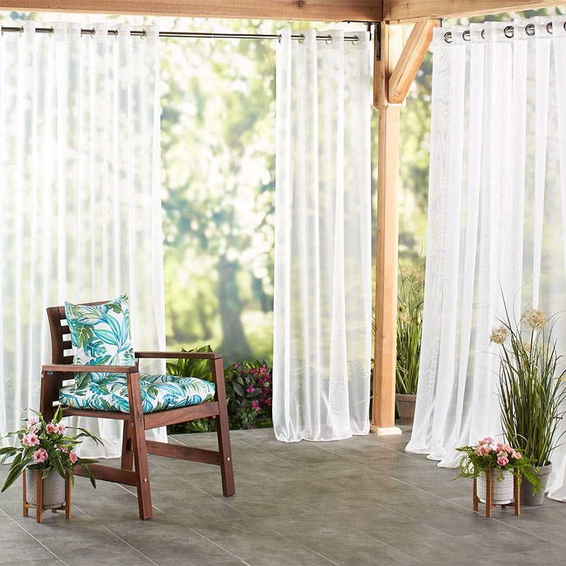 Insect Repellent Outdoor Curtain