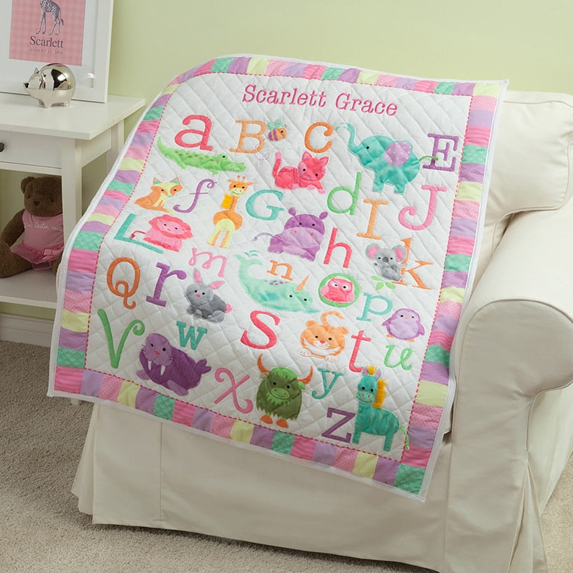 Personalized ABC Quilts