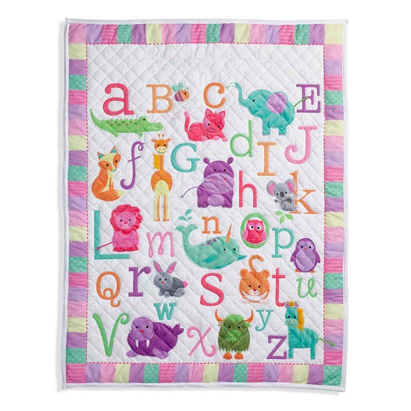 Personalized ABC Quilts