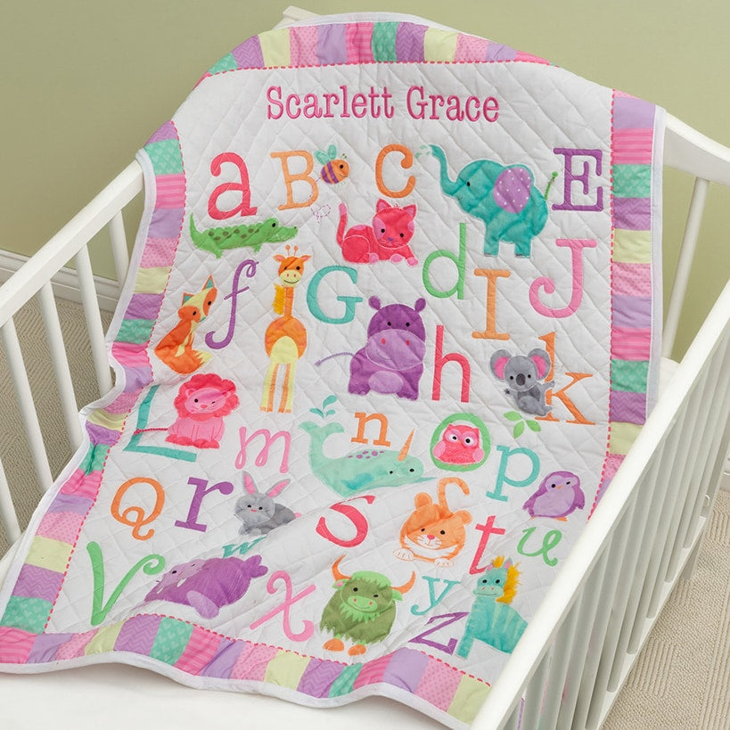 Personalized ABC Quilts