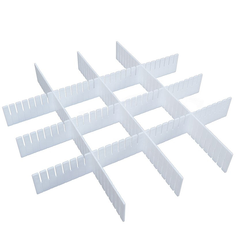 6-Pc. Adjustable Drawer Dividers