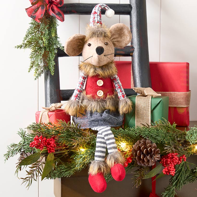 Adorable Sitting Mouse