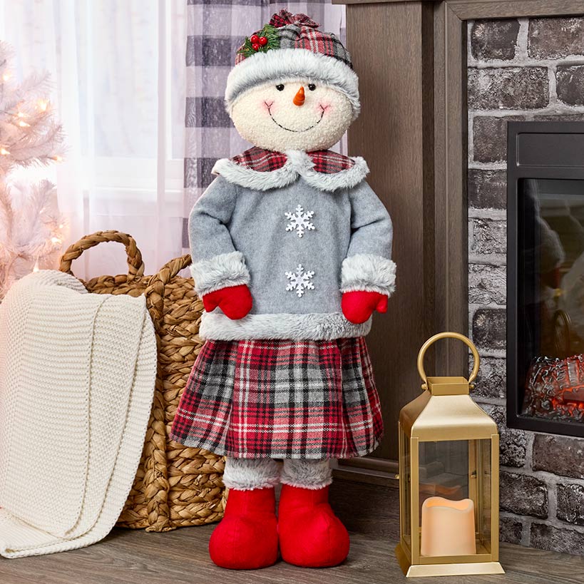 Adorable Snowman or Snowgirl