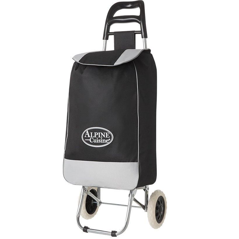 Alpine Cuisine Shopping Cart with Bag and Wheels