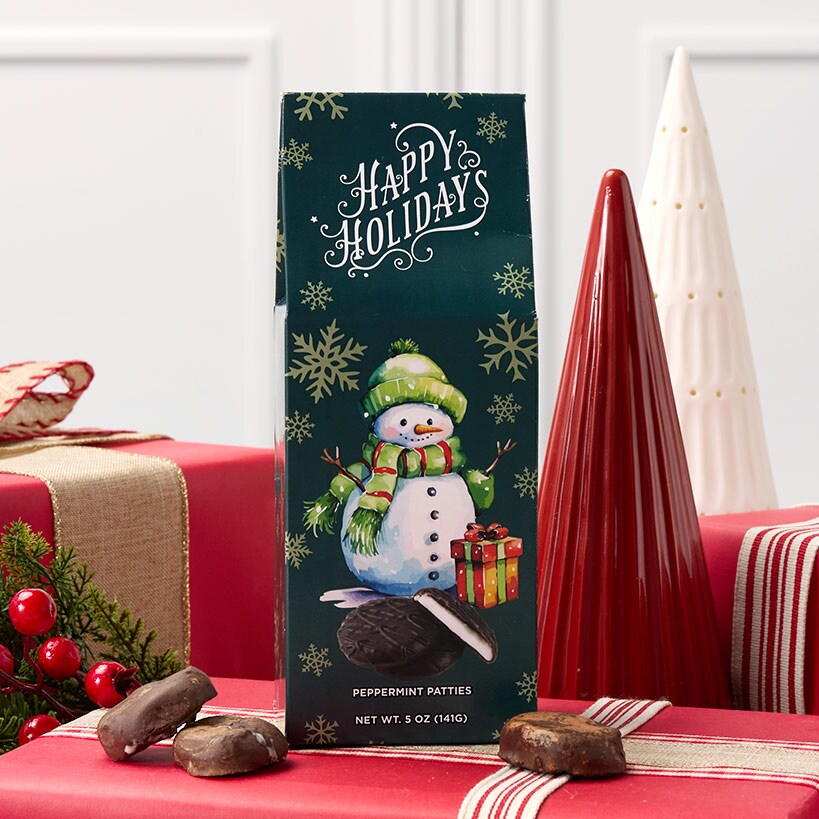 Premium Holiday Wishes Artisan Chocolate Giftable