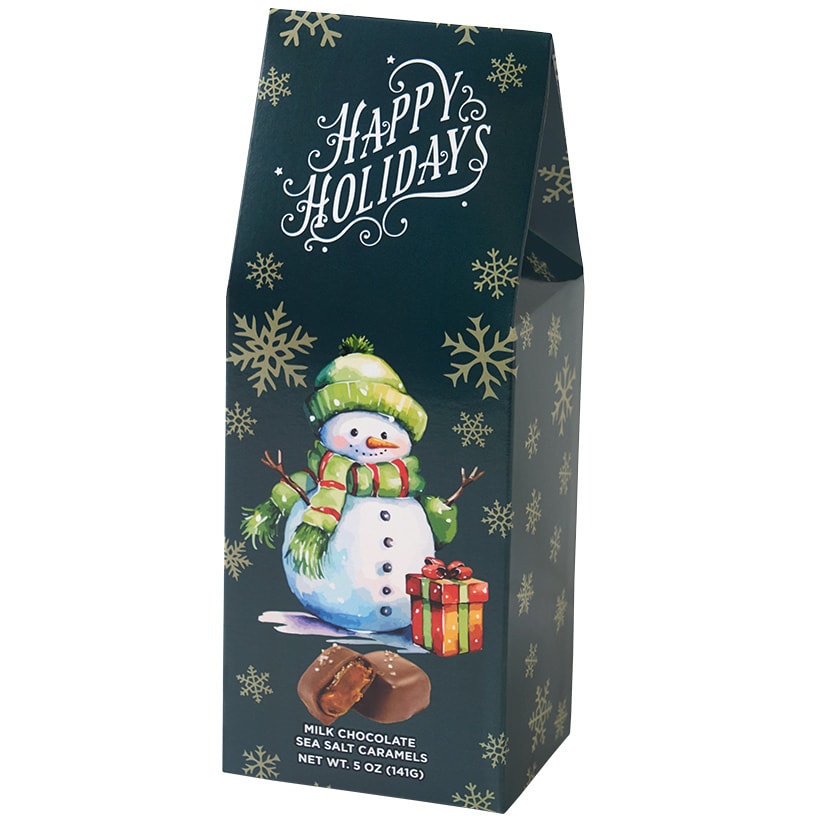 Premium Holiday Wishes Artisan Chocolate Giftable