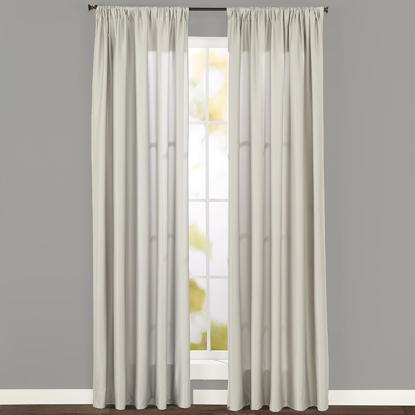 Curtain Panel or Ruched Valance