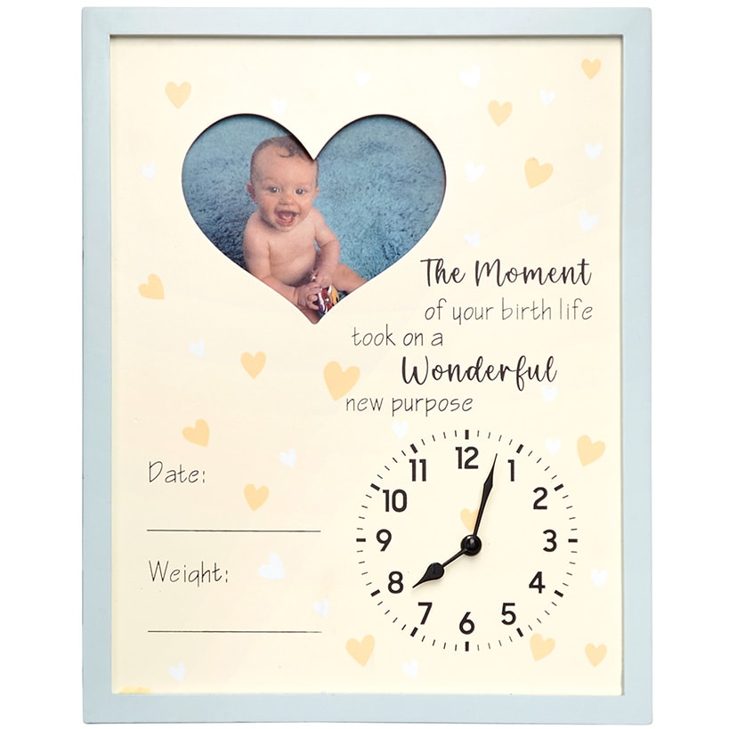 Baby Is Born Frame - Custom Newborn Keepsake