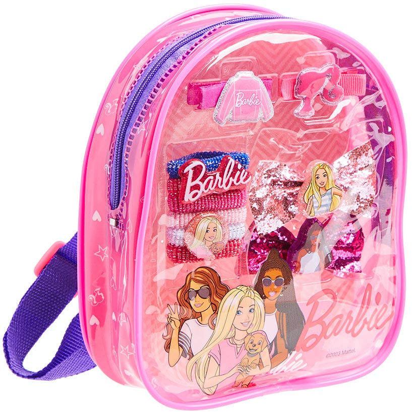 Barbie Hair Accessory Set with Backpack