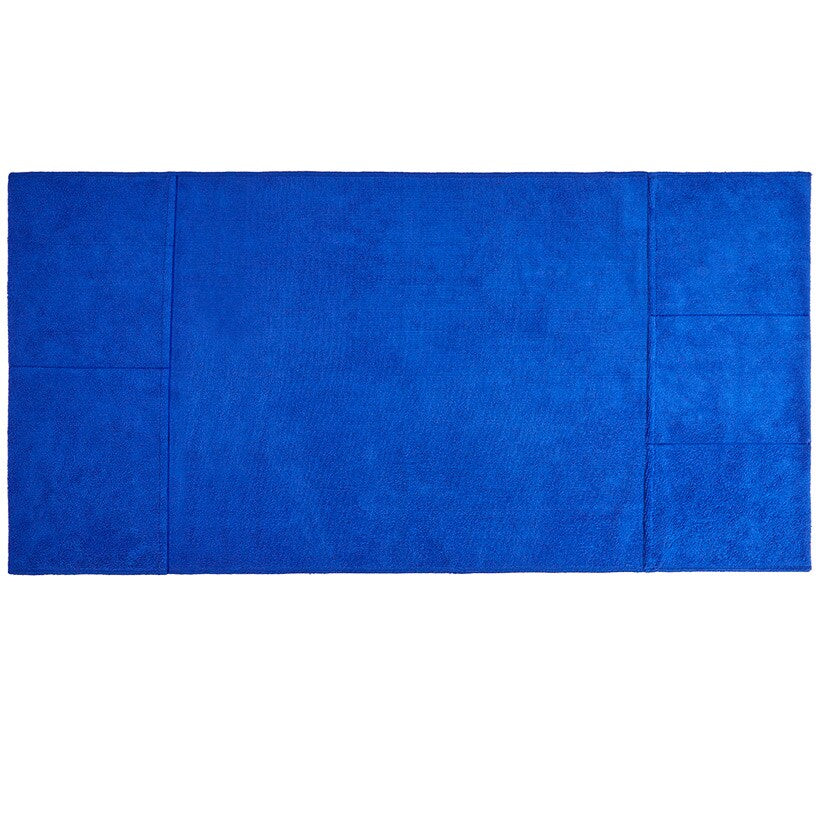 Beach Lounge Chair Cover Towel with Side Storage Pockets