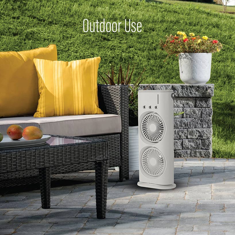 Bell+Howell® Dual Mist Fan