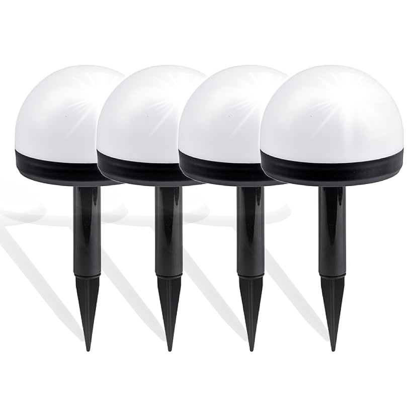 Bell+Howell® Set of 4 Solar Dome Lights