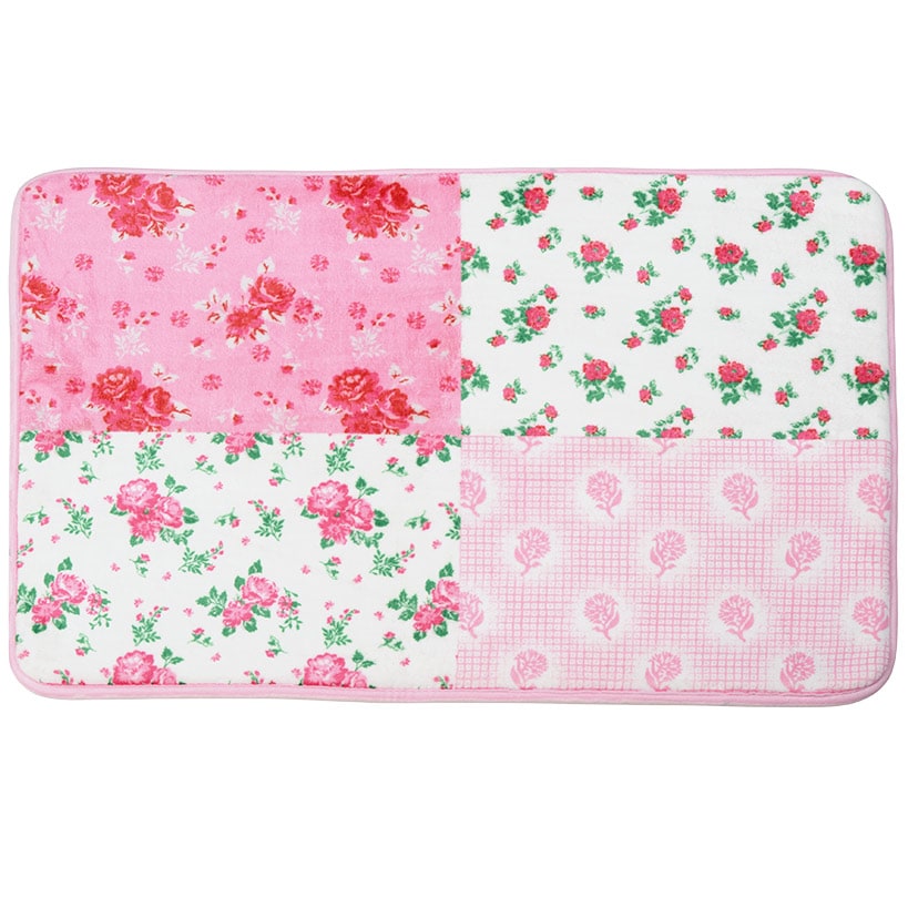 Berry Bloom Shower Curtain or Memory Foam Bath Rug