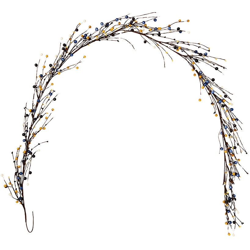 Colorful Country Berry Wreath, Garland or LED Candle