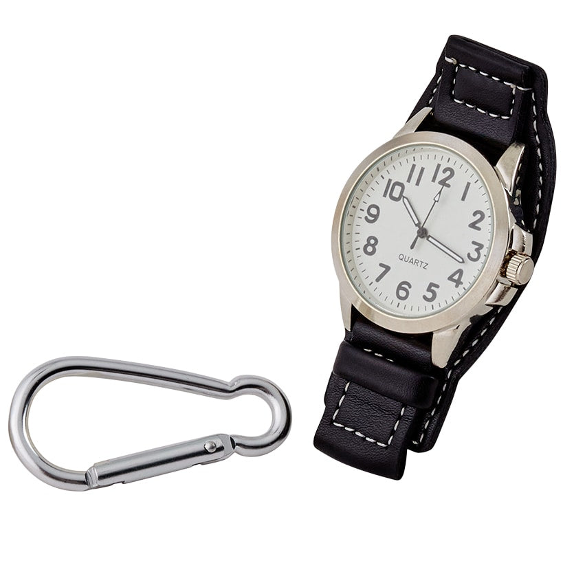 Pocket Watch with Carabiner Analog Watch