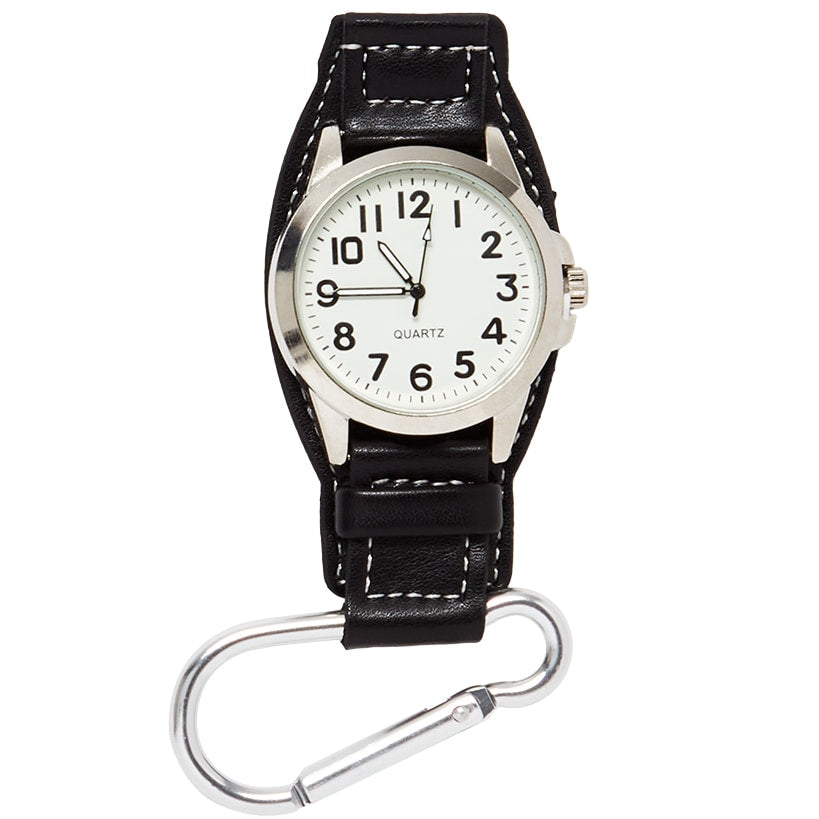 Pocket Watch with Carabiner Analog Watch
