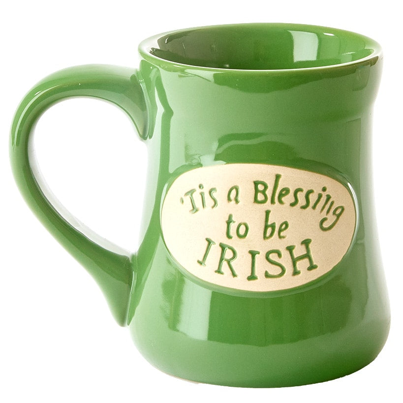 Celtic Irish Tableware - Kitchen Prayer Plaque, Cutting Board, Mug