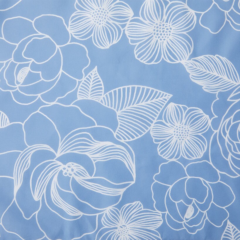 Blue Floral Bath Collection