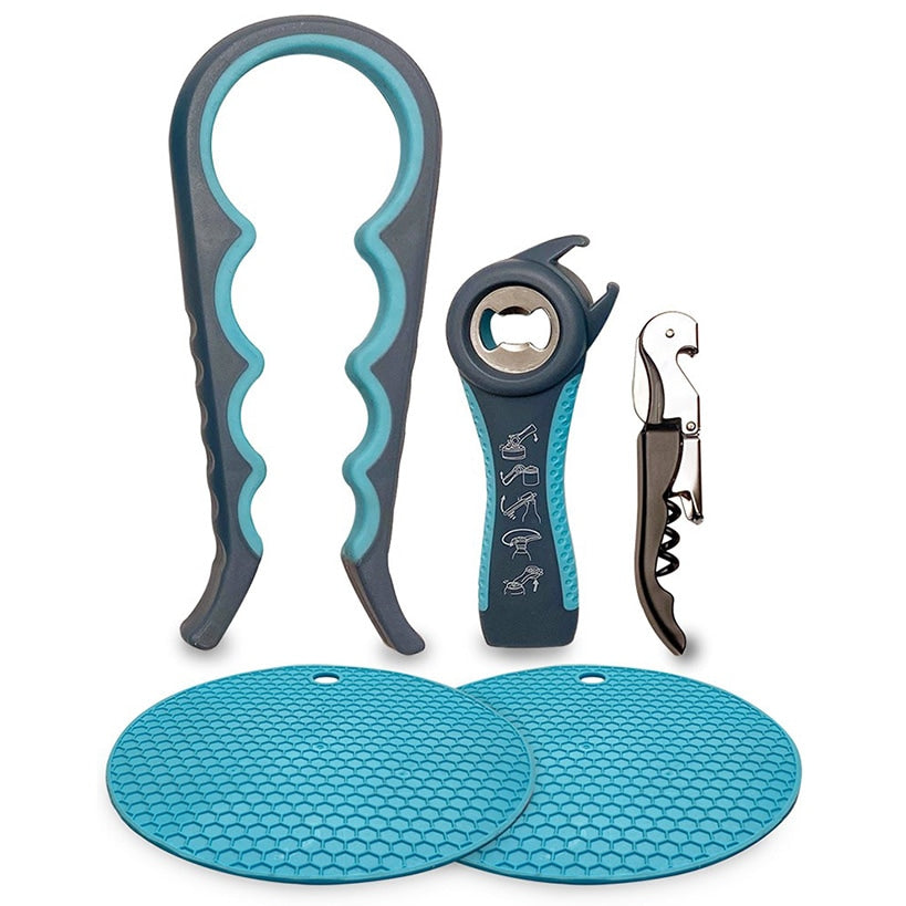Multi-Function Bottle Opener - 5-in-1