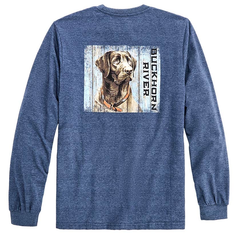 Men's Buckhorn River Americana Long Sleeve Graphic T-Shirt