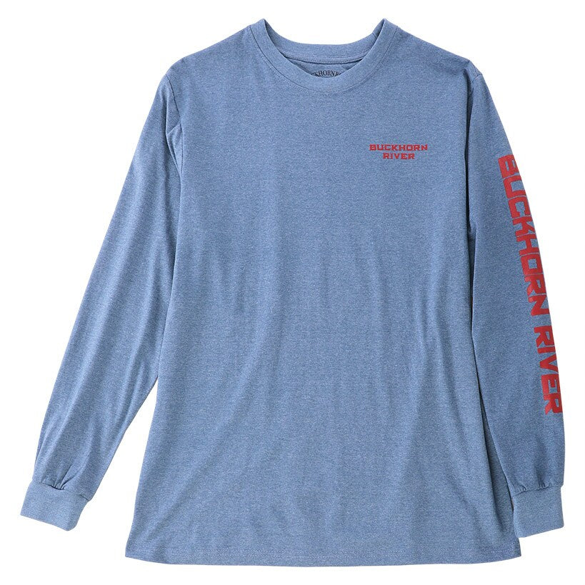 Men's Buckhorn River Americana Long Sleeve Graphic T-Shirt