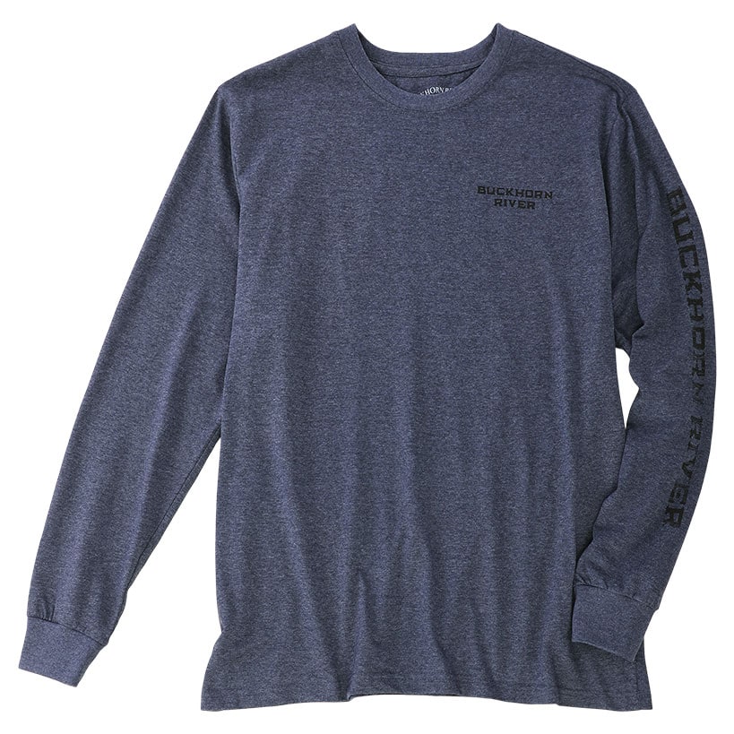 Men's Buckhorn River Americana Long Sleeve Graphic T-Shirt