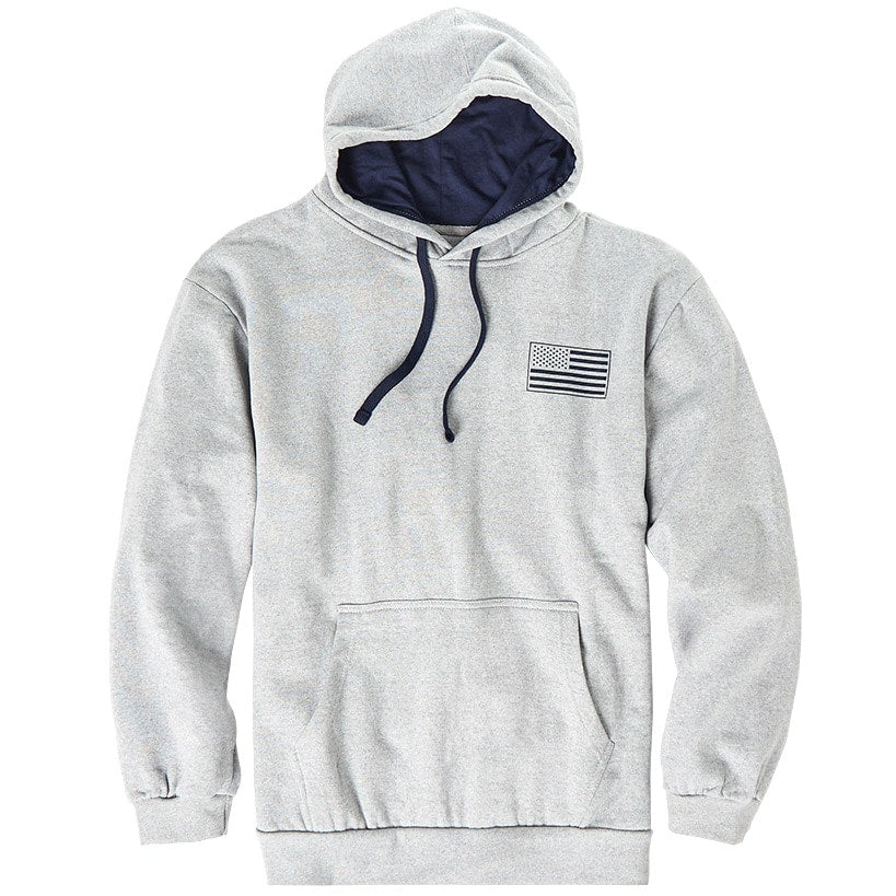 Men's Buckhorn River American Flag Hoodie