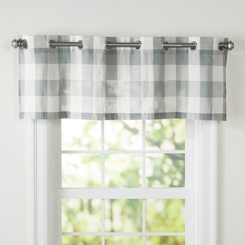 Buffalo Check Valance