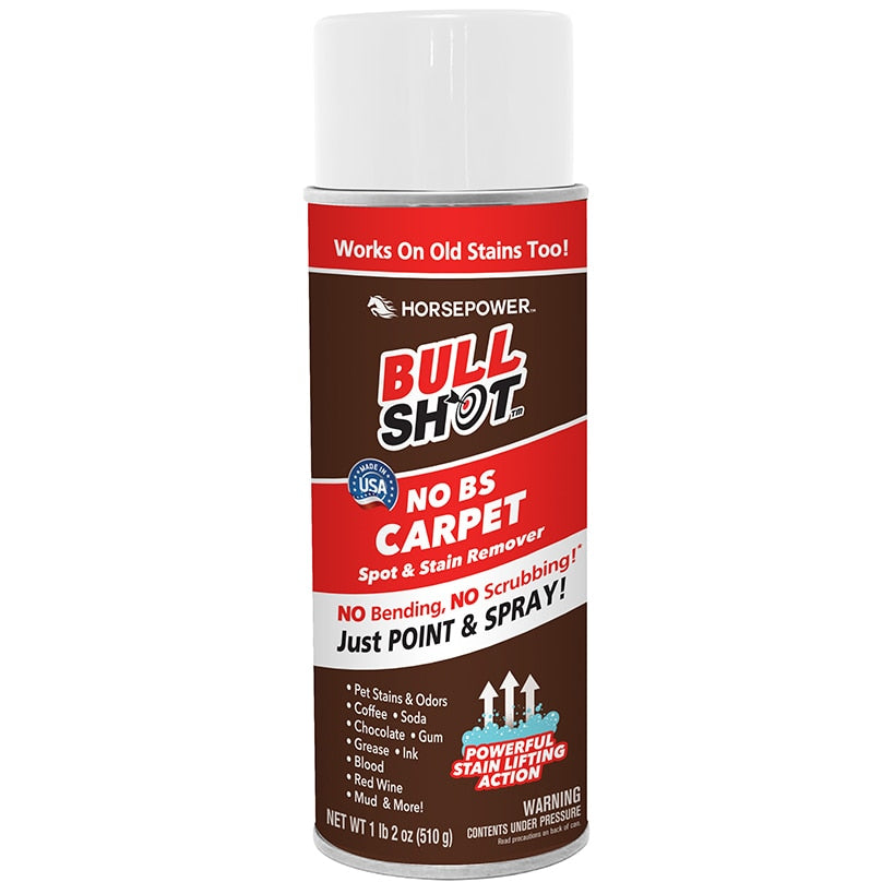 Bull Shot™ Carpet Spot And Stain-Lifting Foam Remover By Horsepower™