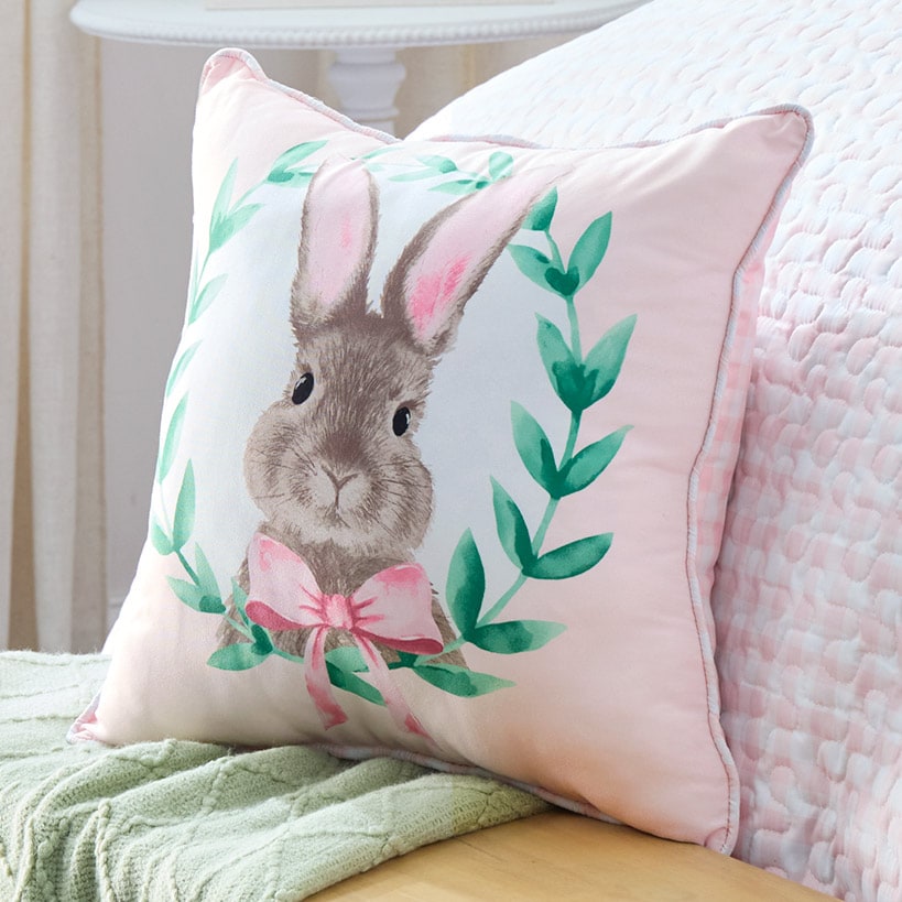 Bunnies and Bows Reversible Full/Queen or King Quilt#select-item_accent-pillow