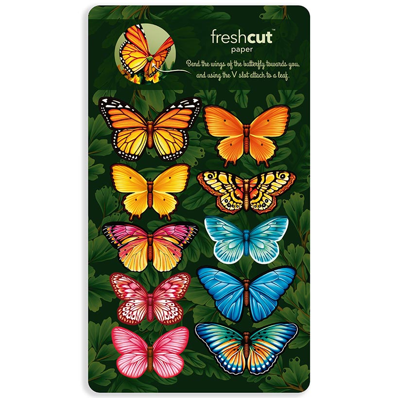 Butterflies & Buttercups Pop-Up Flower Bouquet Card