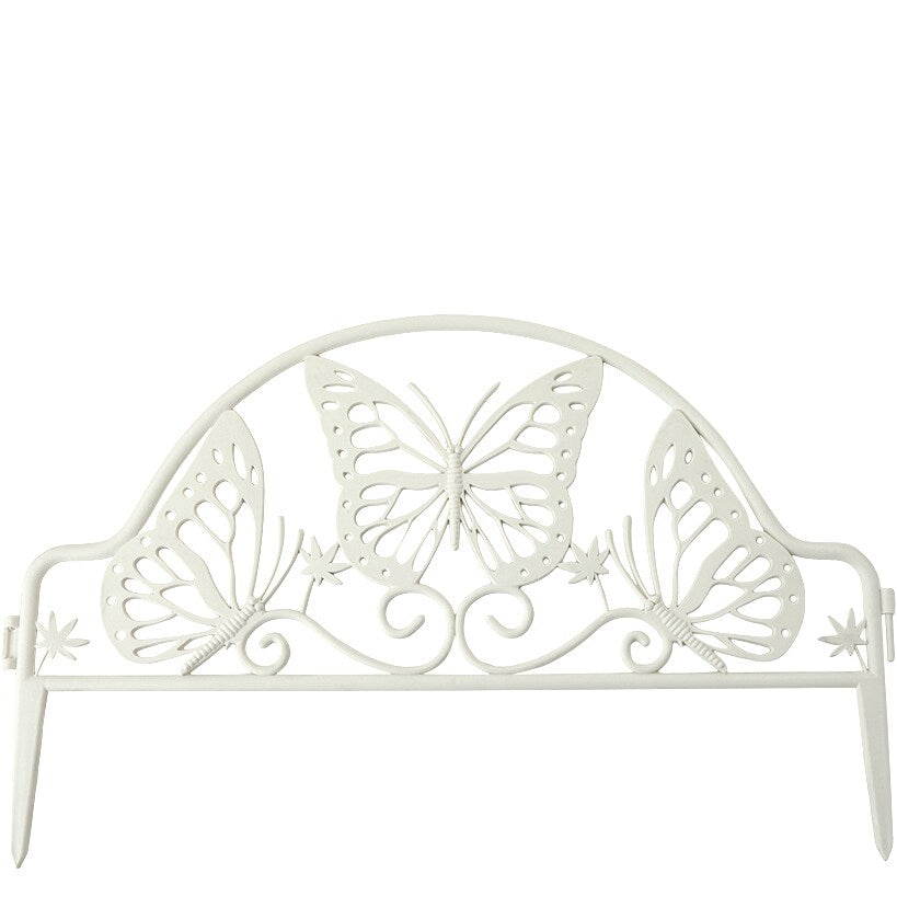 Butterfly Garden Border Fence Edging -Set of 4