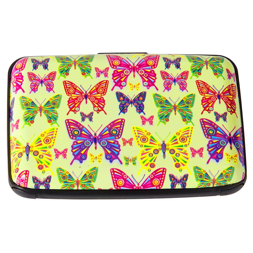 RFID Card Holder Aluminum Butterfly