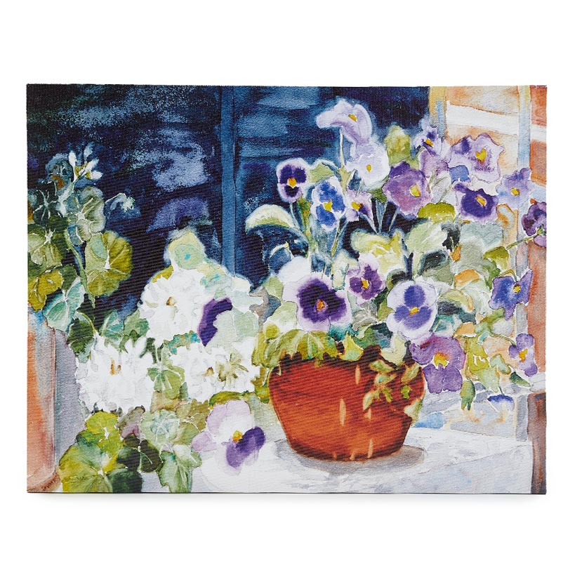 Lighted Indoor / Outdoor Canvas Wall Art