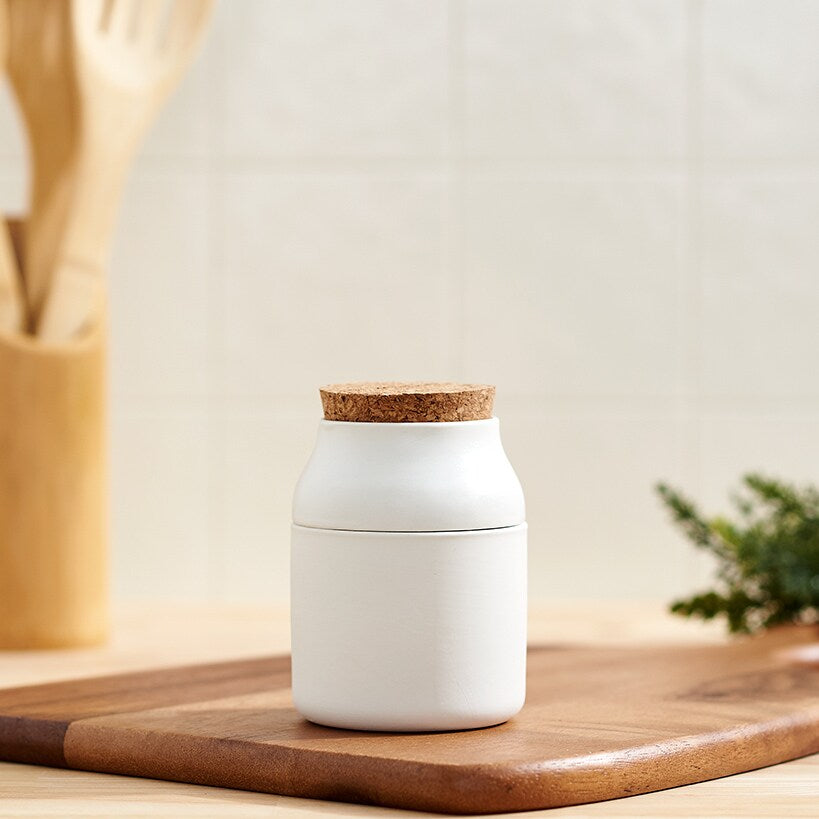 Ceramic Herb Grinder and Jar