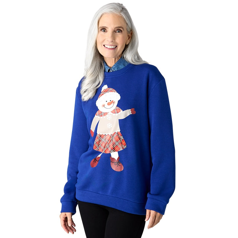 Women's Crew Neck Christmas Sweatshirt