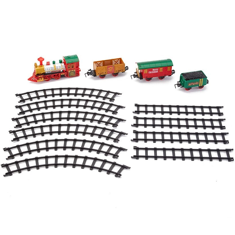 Christmas Lights & Sounds Train Playset